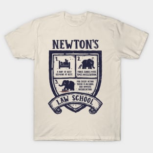 Newton's Law School T-Shirt